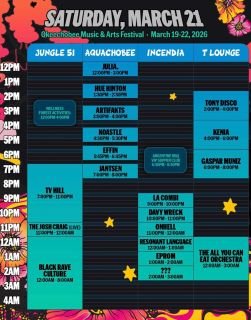 A glimpse into the world of @okeechobeefest 🌴✨Find us at the T Lounge on Saturday, March 21st from 2–8 PM

Come through for an afternoon of sound, friends, and a little taste of the Alegria 🌎