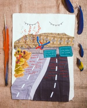 I left my eyes somewhere in the landscape