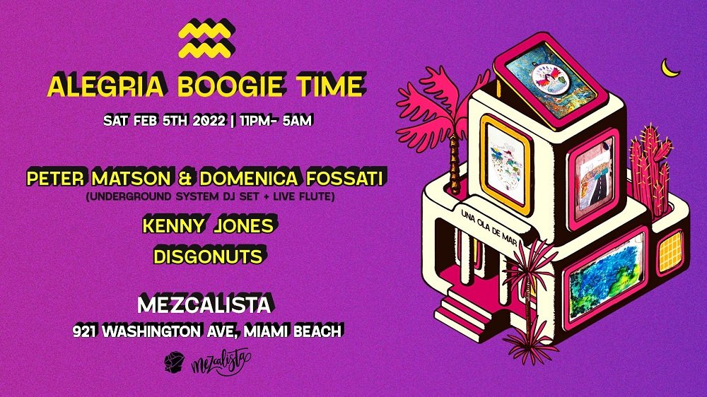 Alegria goes Disco in Miami 5feb