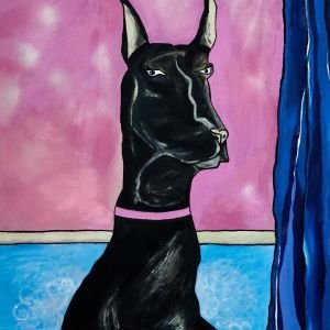 Dobermann poppy