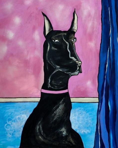 Dobermann poppy